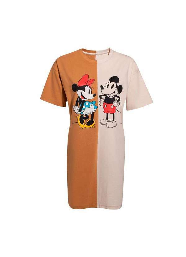 Hering - Camisola Feminina Mickey And Friends Off-White