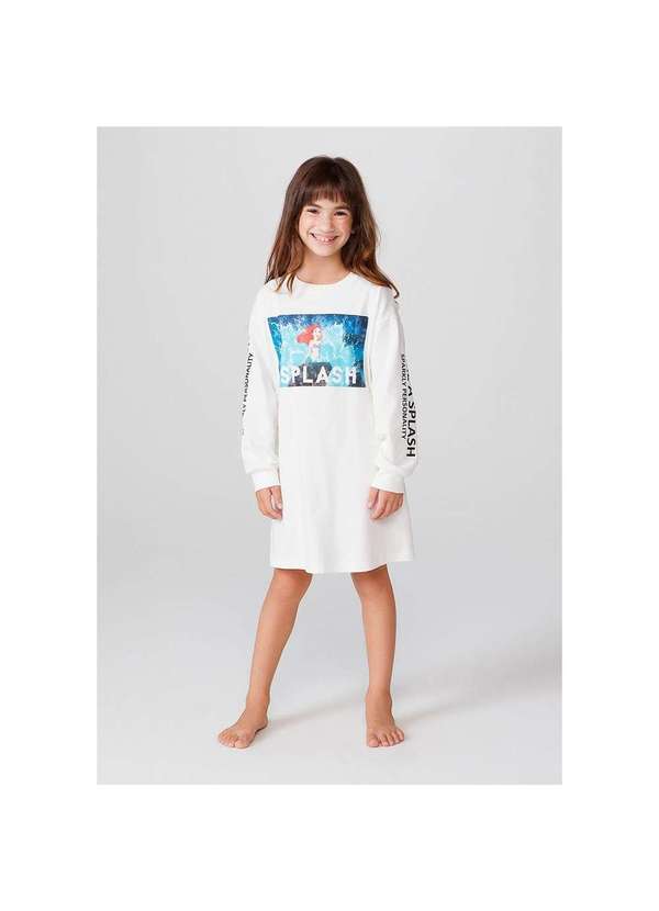 Hering - Camisola Infantil Menina com Estampa Disney Filha Ariel