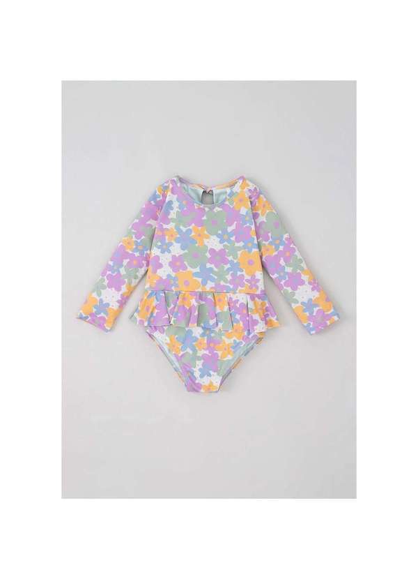 Hering - Maiô Infantil Estampado Toddler Lilás