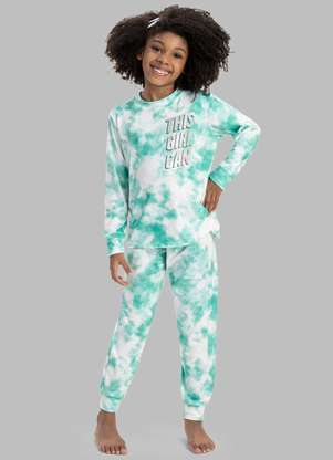Magicamente Kids - Pijama Longo de Inverno Infantil Feminino - Explosão de Cores - MAGICAMENTE KIDS