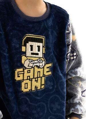 Magicamente Kids - Pijama Infantil em Fleece Masculino Brilha no Escuro-Missão Final - MAGICAMENTE KIDS