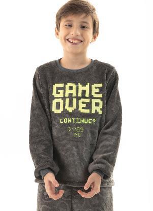 Magicamente Kids - Pijama Infantil em Fleece Masculino - Fase Noturna - MAGICAMENTE KIDS