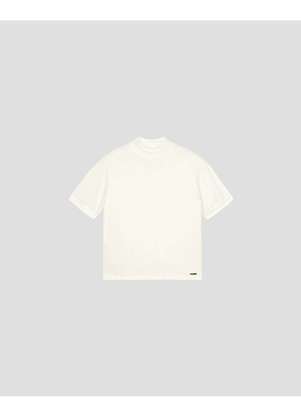Cereja Rosa - Blusa Feminina em Meia Malha com Gola Alta Branco - CEREJA ROSA