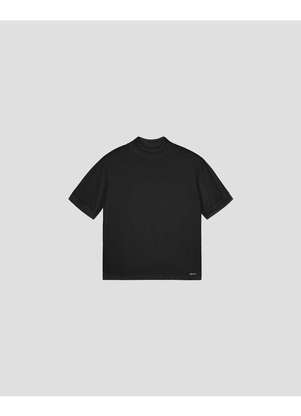 Cereja Rosa - Blusa Feminina em Meia Malha com Gola Alta Preto - CEREJA ROSA