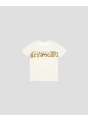 Cereja Rosa - Blusa Feminina Manga Curta em Meia Malha - Branco - CEREJA ROSA