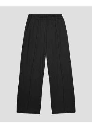 Cereja Rosa - Calça Feminina Plus Size em Moletinho com Bolso Preto - CEREJA ROSA