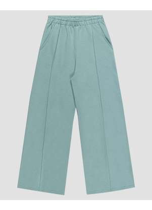 Kely Kety - Calça Infantil Menina em Moletinho Sarjado com Bolso Verde - KELY KETY