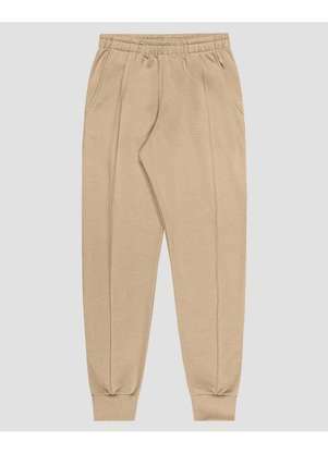 Kely Kety - Calça Infantil Menina em Moletom com Bolso Bege - KELY KETY