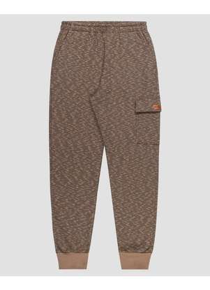 Reirex - Calça Moletom com Bolso Lapela Marrom - REIREX