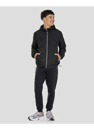 Based - Calça Jogger Juvenil Masculina em Moletom Preto - BaseD
