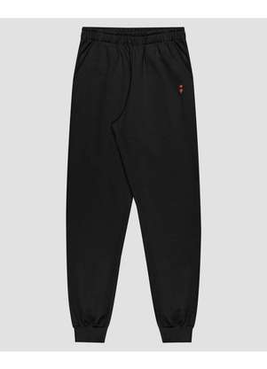 Based - Calça Jogger Juvenil Masculina em Moletom Preto - BaseD
