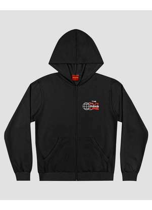 Based - Jaqueta Juvenil Masculina em Moletom com Capuz Preto - BaseD