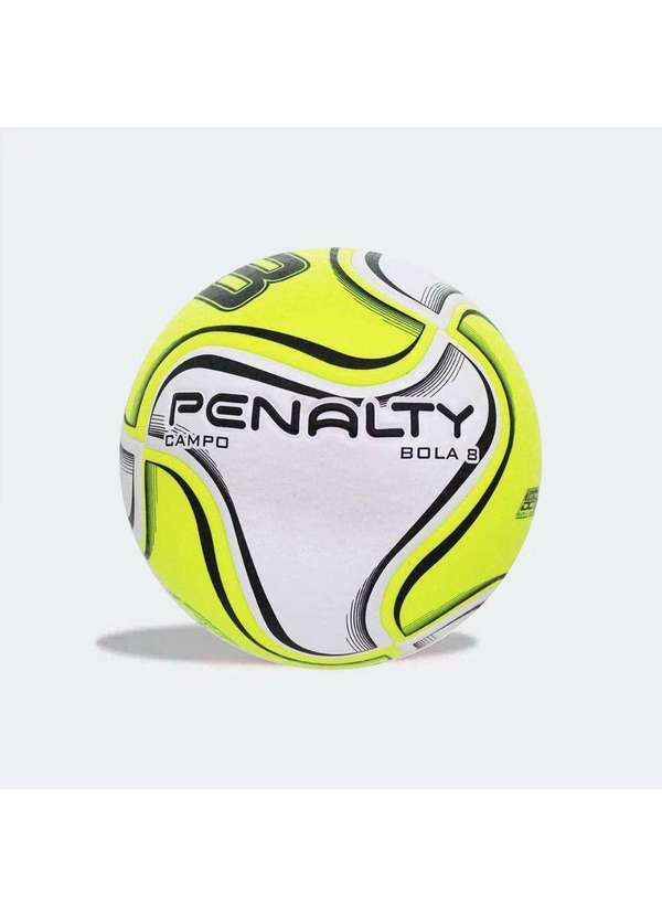 Penalty - Bola Futebol Campo Penalty 8 X Branco/Amarelo