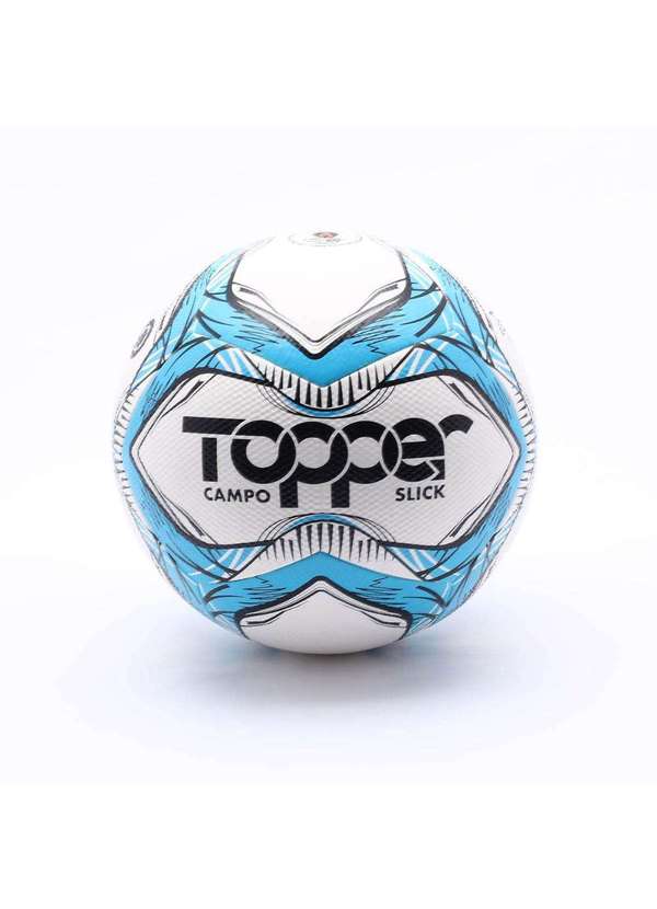 Topper - Bola Futebol Campo Topper Slick Tecnofusion Branco