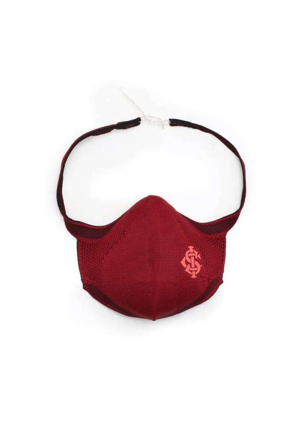 Fiber - Máscara Fiber Knit Inter com Suporte e Filtros Vermelho