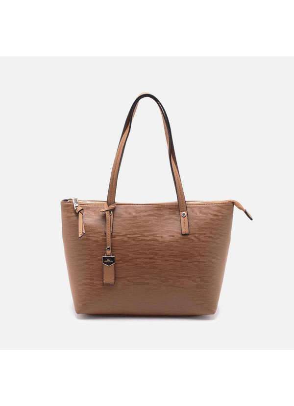 Wj - Bolsa de Ombro Wj Shopping Marrom