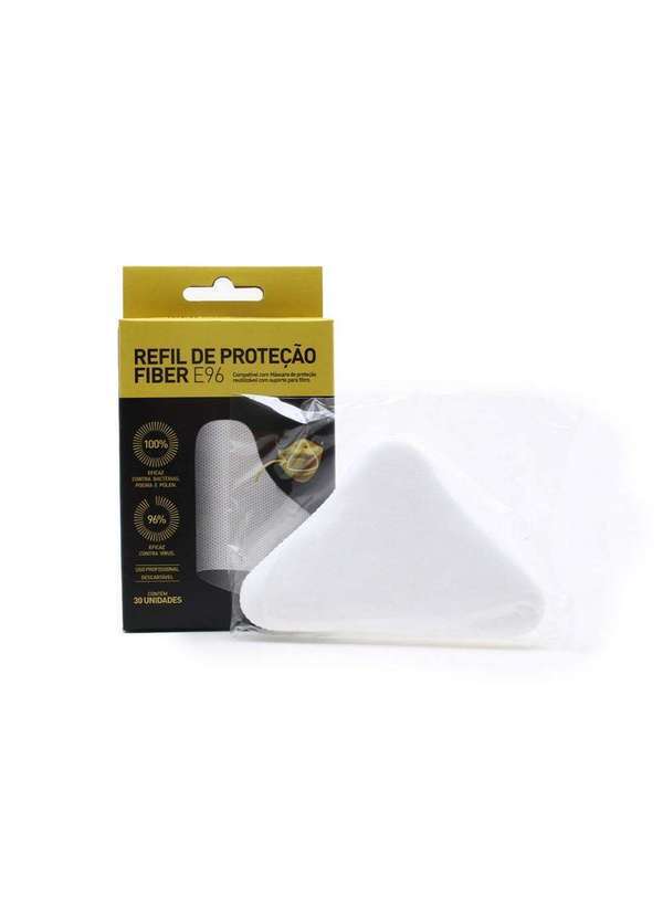 Fiber - Filtro de Proteção Fiber Máscara N95 Branco