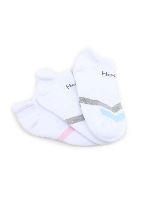 Hoahi - Kit 3 pares Meia Hoahi Cano Curto Feminina Branco