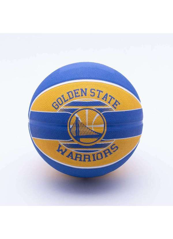 Spalding - Bola Basquete Spalding Nba Golden State Warriors Amarelo