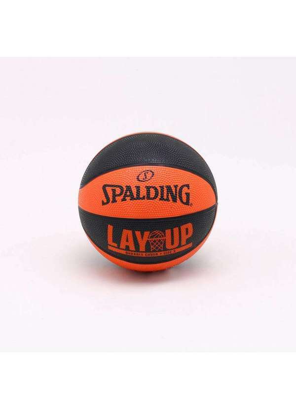 Spalding - Mini Bola Basquete Spalding Layup Laranja