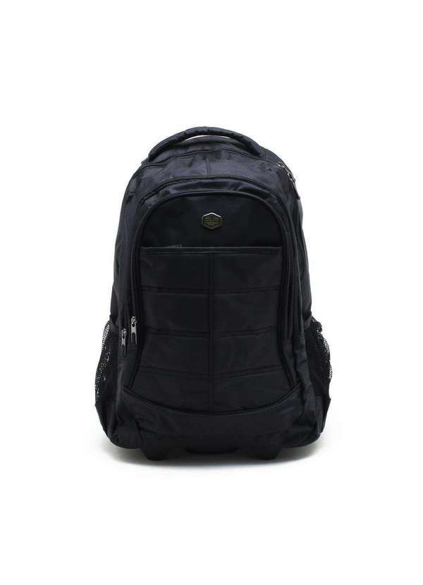 Clio Style - Mochila Clio Style com Rodas Preto