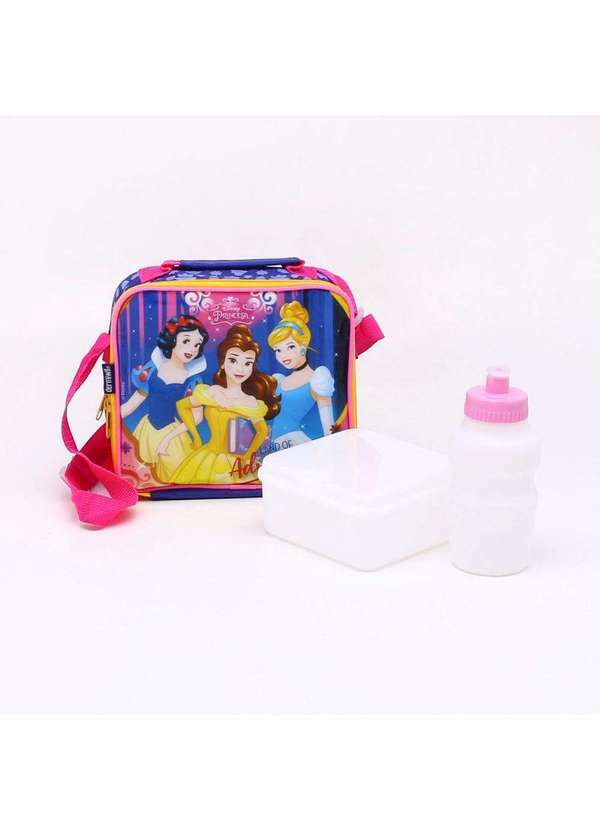 Dermiwil - Lancheira Dermiwil Infantil Princesas Azul