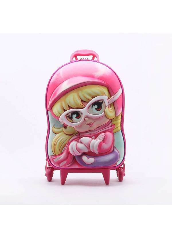 Diplomata - Mochila Diplomata Infantil Charminho Rosa