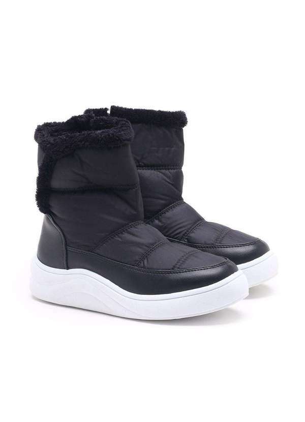 Twin Set - Bota Esquimó Twin Set Pelos Preto