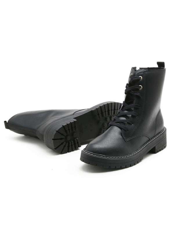 Bebecê - Coturno Bebecê Tratorado Preto 3