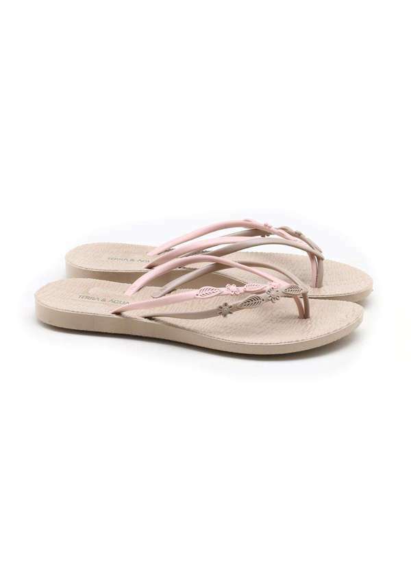 Terra & Agua - Chinelo Terra Água Duo Bege