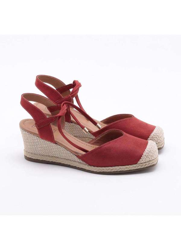 Salto Bebece Sapato Bebece Anabela Salto Corda SandÃ¡lia Anabela