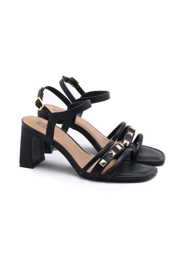 Fun Flats - Sandália Fun Flats Tachas Preto