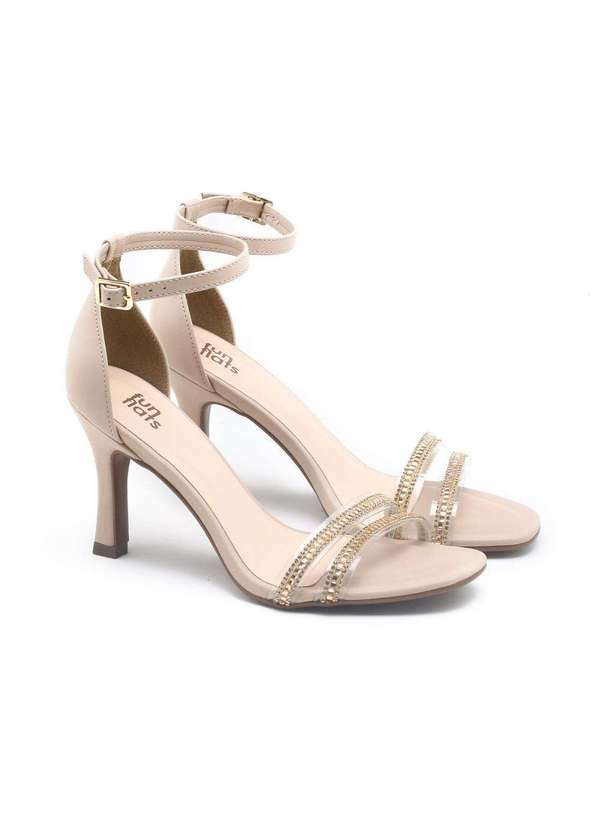 Fun Flats - Sandália Fun Flats Vinil Bege