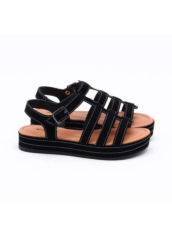 Mississipi - Sandália Mississipi Flatform Preto