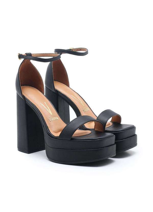 Vizzano - Sandália Salto Alto Vizzano Preto