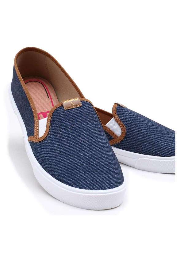 Moleca - Slipper Moleca Jeans Azul 2