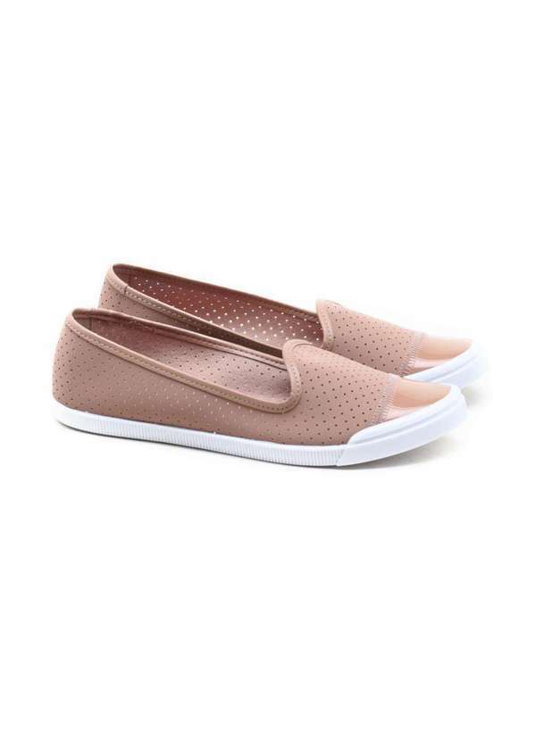 Moleca - Slipper Moleca Nobuck Nude