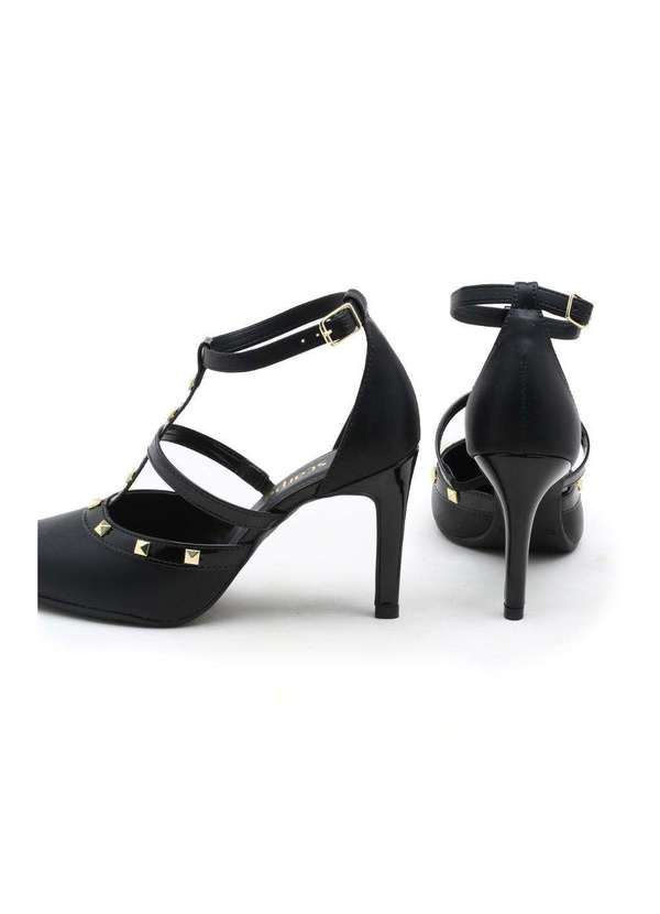 Via Scarpa - Scarpin Via Scarpa Tachas Preto 2