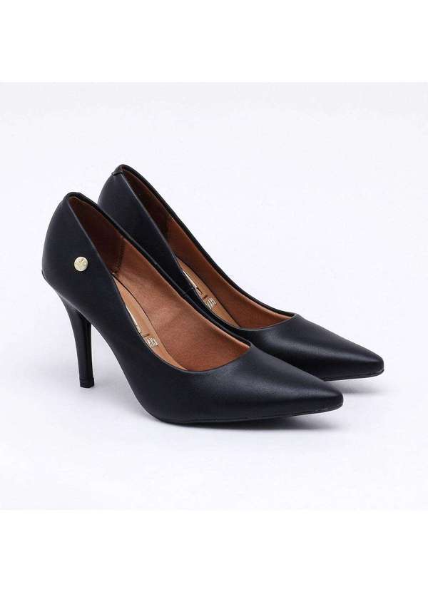 Scarpin Vizzano Salto Fino Preto Paqueta - Main Image