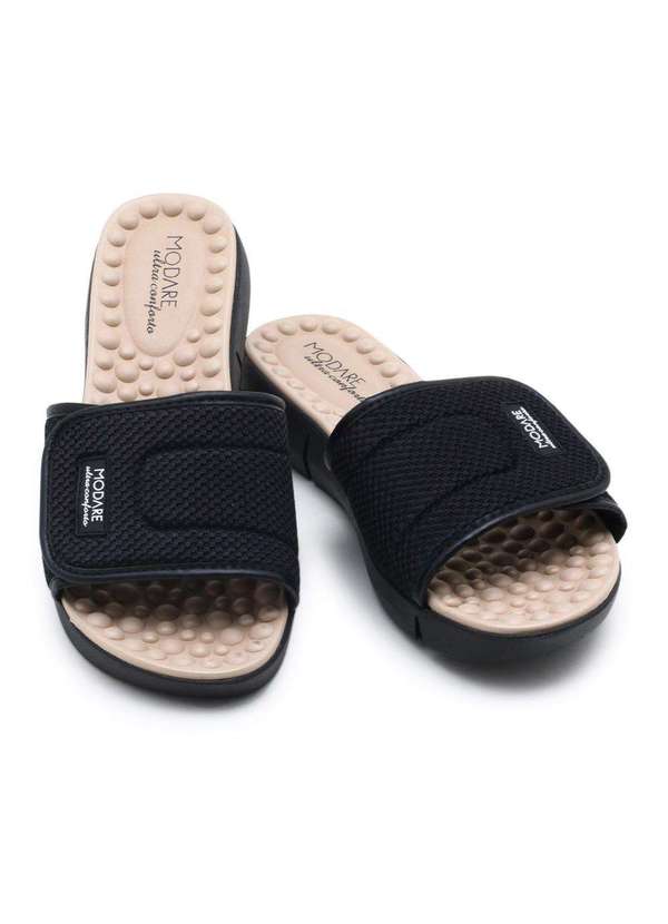 Modare - Tamanco Modare Anabela Ultra Conforto Preto 4