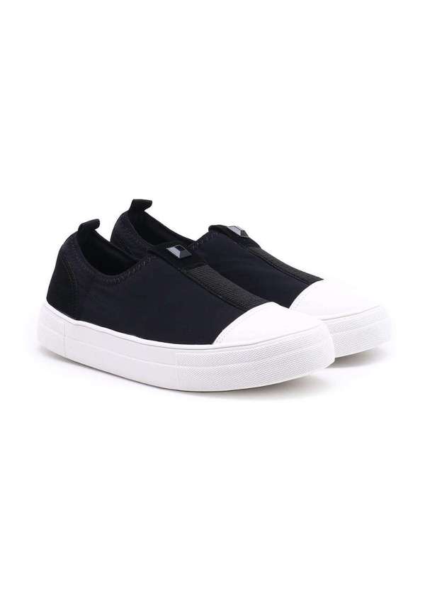 Bebecê Tênis Bebecê Slip On Preto