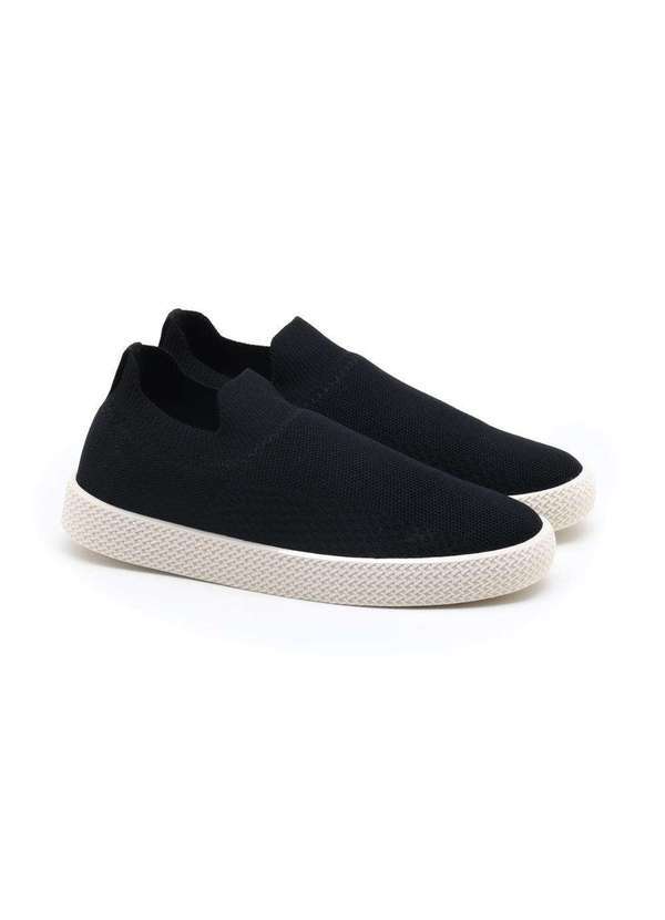 Beira Rio - Tênis Beira Rio Knit Preto