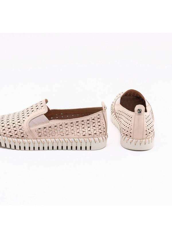 Bottero - Tênis Bottero Couro Bege 2