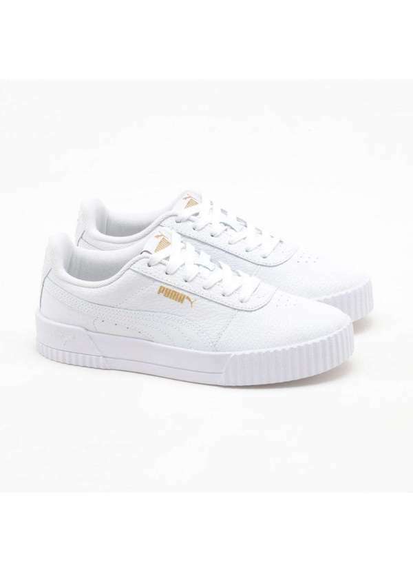 Puma - Tênis Puma Carina Lux Feminino Branco