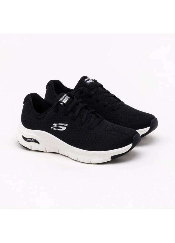 Skechers - Tênis Skechers Arch Fit Big Appeal Feminino Preto