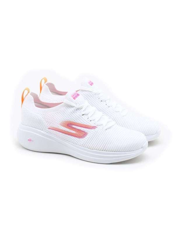 Skechers - Tênis Skechers Go Run Fast Brisk Day Feminino Branco