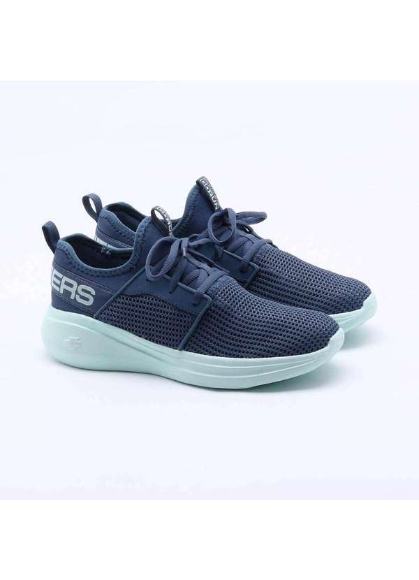Skechers - Tênis Skechers Go Run Fast Quick Step Feminino Azul