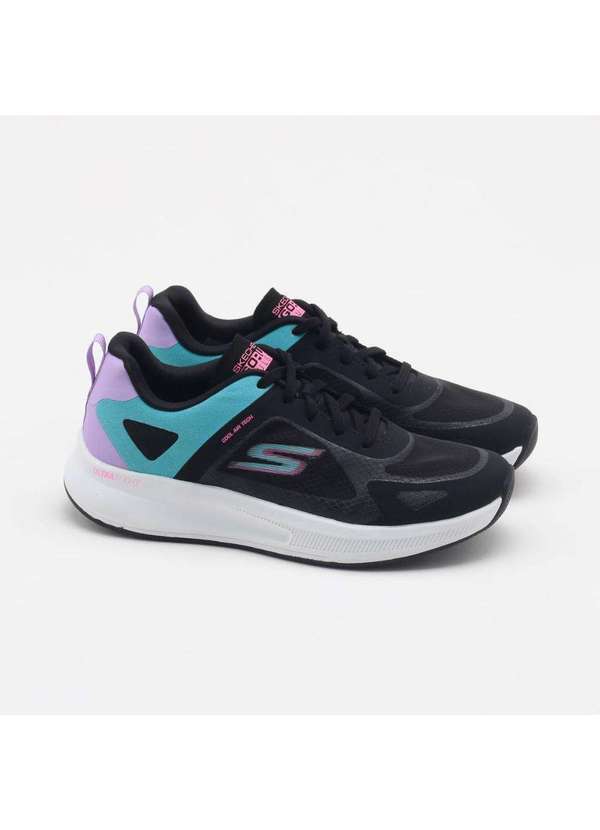 Skechers - Tênis Skechers Go Run Pulse Operate Feminino Preto