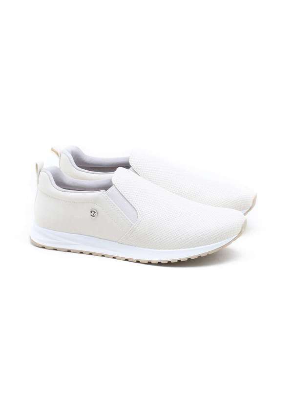 Via Marte - Tênis Via Marte Slip On Branco