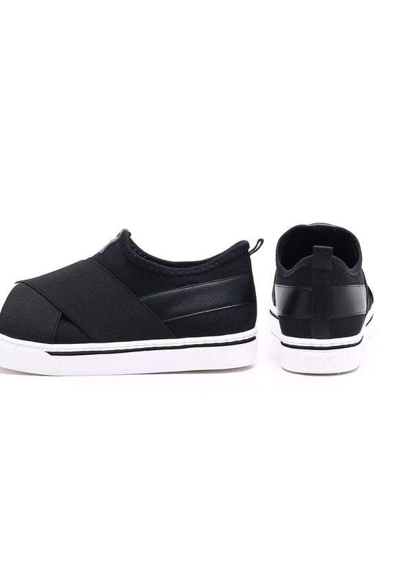 Via Marte Tênis Via Marte Slip On Elástico Preto